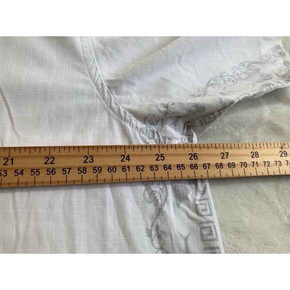 Pelagic Mens Shirt Extra Large Button Up Reverse Print Camp Marlin Fish Resort - Picture 4 of 9